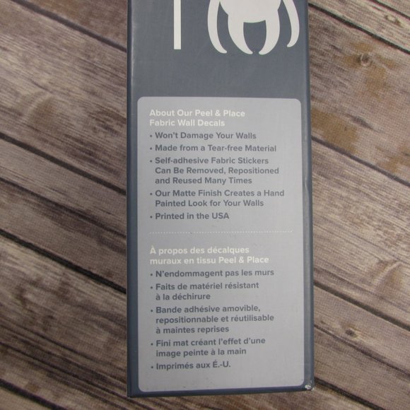 Oopsy Daisy Exotic Kingdom Shelly Kennedy 60 Fabric Wall Art Decals For Kids - Picture 7 of 10